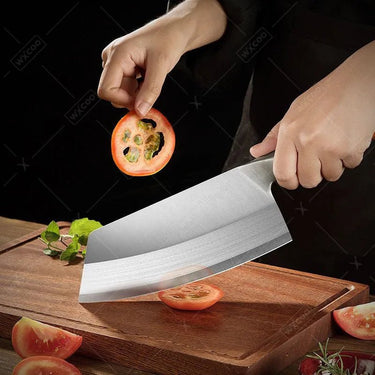Premium Japanese Stainless Steel Bone Chopping Knife - InspiredGrabs.com